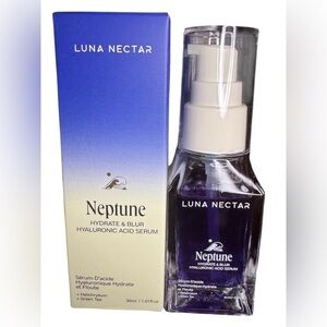 Luna Nectar Neptune Hydrate & Blur Hyaluronic Acid Serum 30 ml 1.01 Fl oz